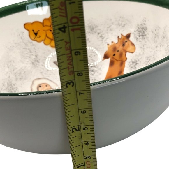 Noah's Ark Creatively Yours Karen DeAlwis Handpainted Bowl Cereal Bowl - Picture 10 of 10